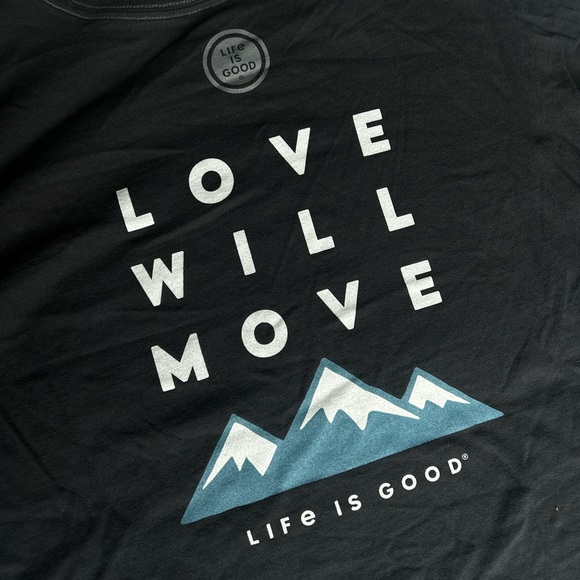 Life Is Good, Long Sleeve Tee, Size M - Picture 7 of 7